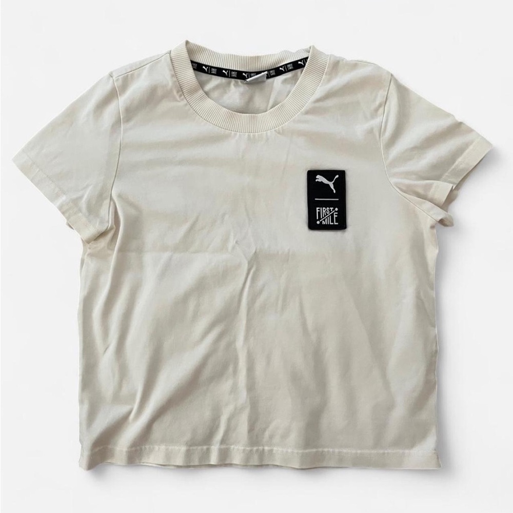 Puma cream baby tee